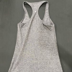 Lululemon Heather Grey Racerback Tank